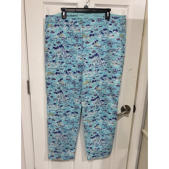 Talbots size 16 ankle Beachy pants - Picture 1 of 3